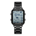 Watches for Man Digital Watch Stopwatch Countdown Wristwatch Calendar Clock Sport Pedometer Calculation Digital montre homme