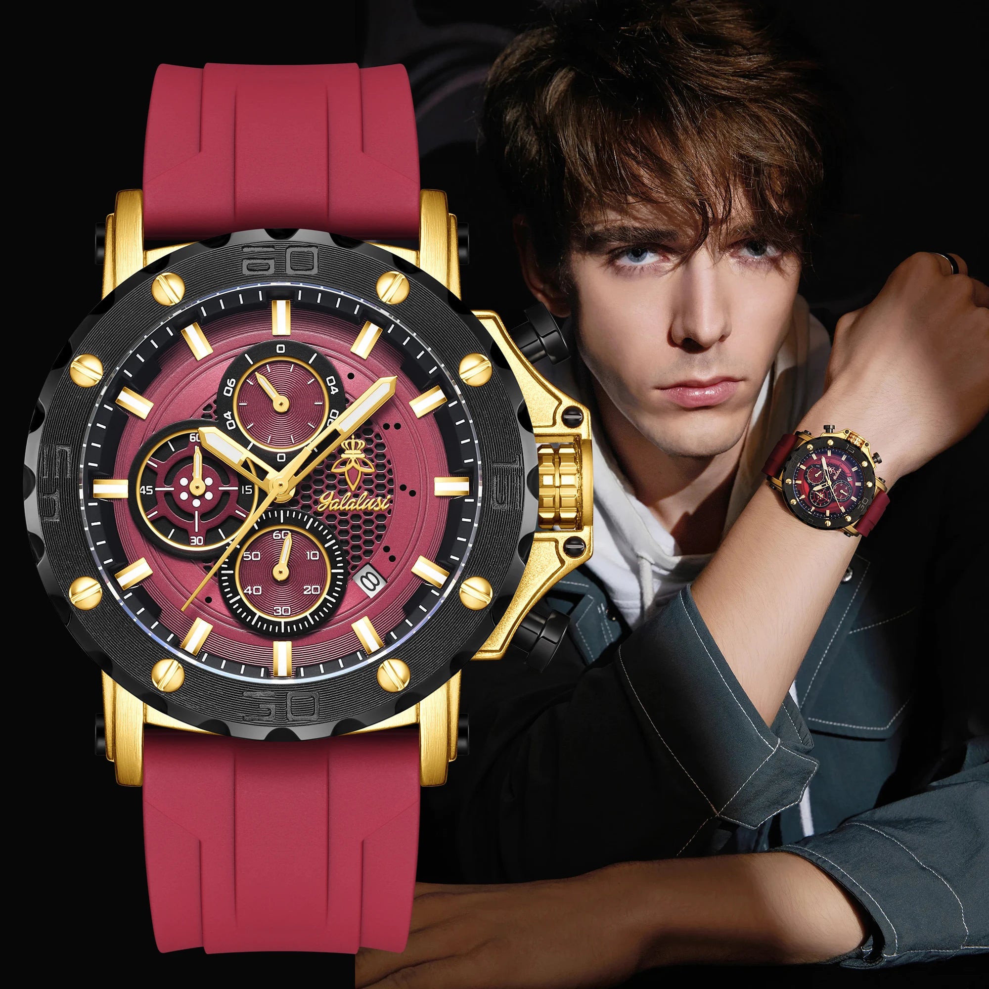 Stylish men's bracelet watches: casual, sporty and water-resistant timepieces – the perfect gift reloj mujer reloj hombre montre